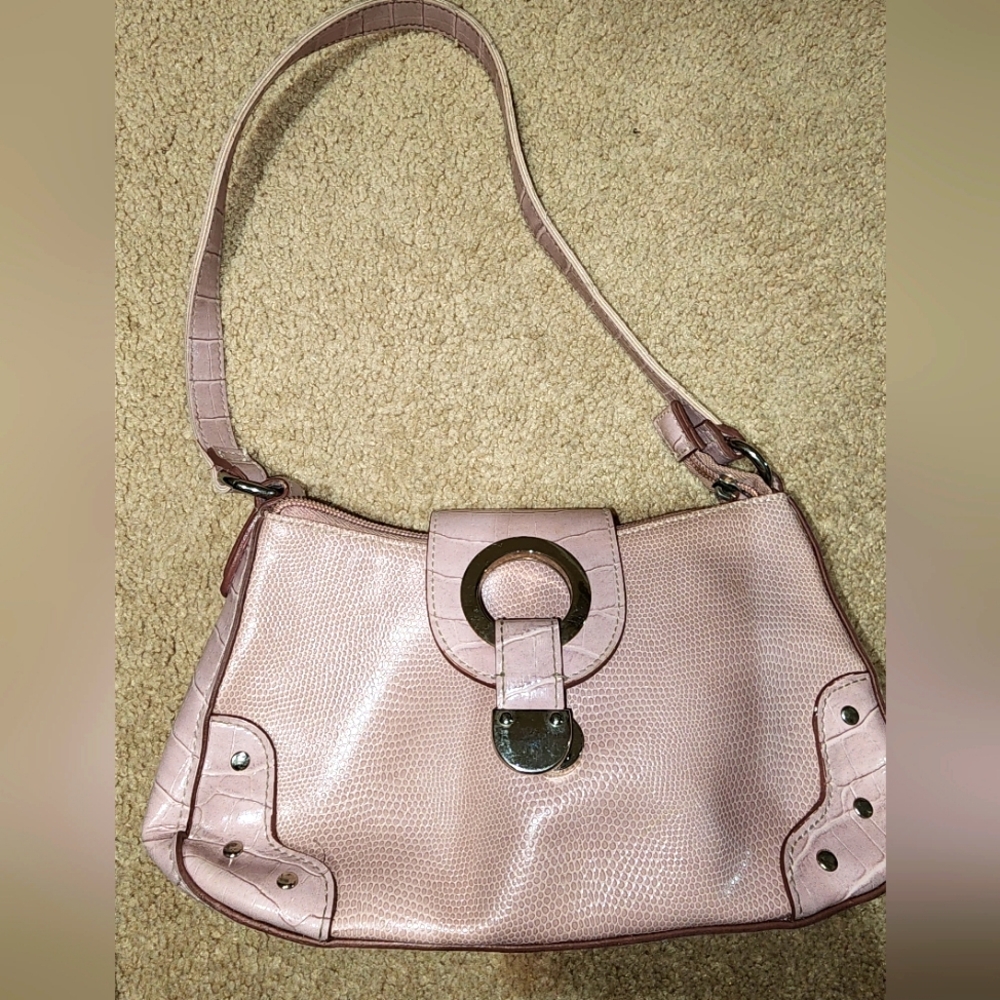 PINK SHOULDER PURSE- UNDERARM